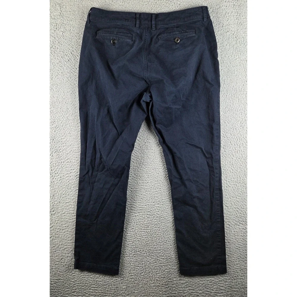 Flint and Tinder Pants Mens‎ 34x30 Blue Athletic Tapered Fit Chino Casual Cotton